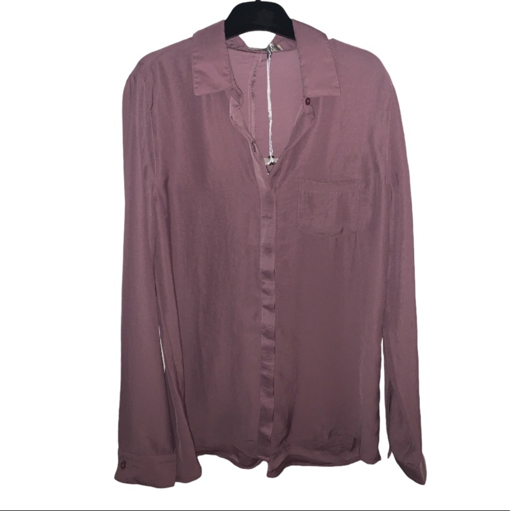 Fluxus Lilac Long Sleeve Blouse
